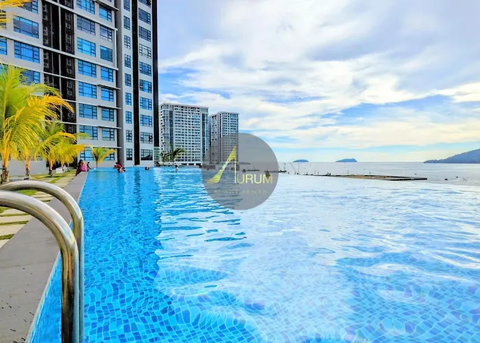 Ocean-Sunset View 2 Bedroom Suite @ Jesselton Quay