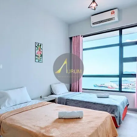 Ocean-Sunset View 2 Bedroom Suite @ Jesselton Quay Kota Kinabalu Exterior photo