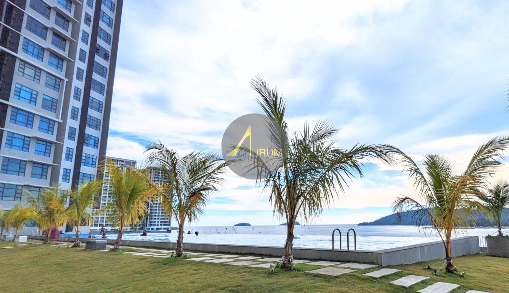 Apartment Ocean-sunset View 2 Bedroom @ Jesselton Quay